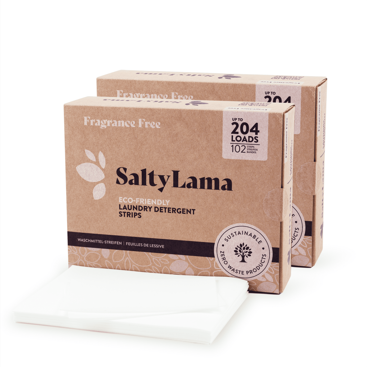 Produkte Eco Waschmittelstreifen - 102 Streifen Multipack - 2er Pack - Bis zu 408 Waschladungen