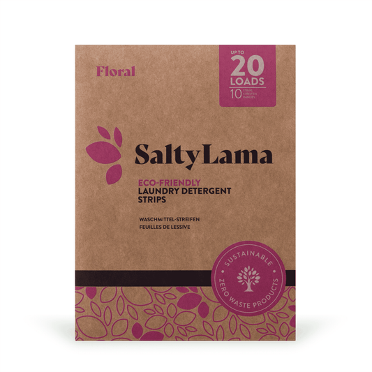 Eco Friendly Ultra-Concentrated Laundry Detergent Strips-Up to 20 Loads