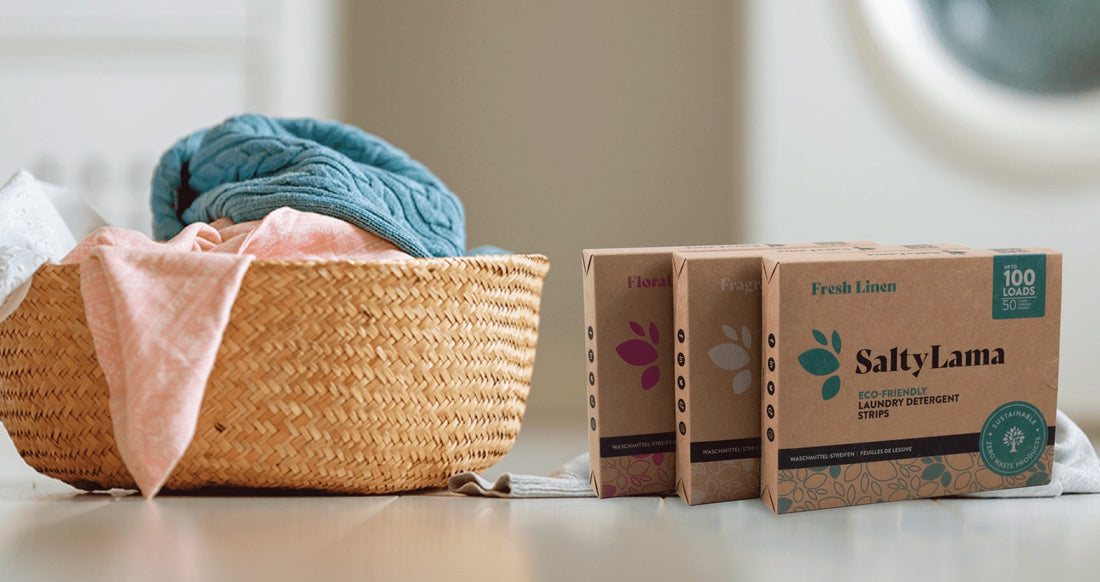 SaltyLama Laundry Sheets Get Eco-Chic Makeover