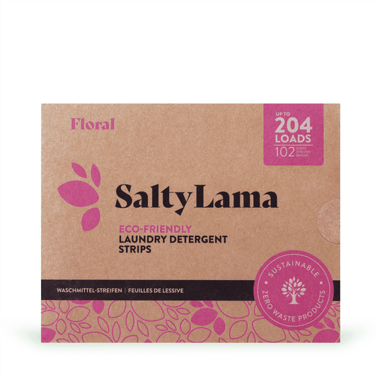 Eco Friendly Ultra-Concentrated Laundry Detergent Strips-Up to 204 Loads