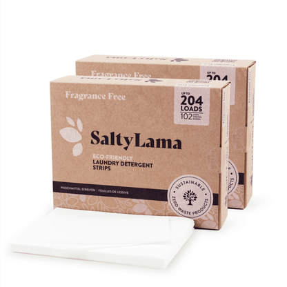 Produkte Eco Waschmittelstreifen - 102 Streifen Multipack - 2er Pack - Bis zu 408 Waschladungen