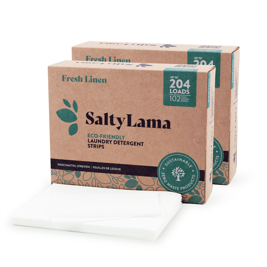 Produkte Eco Waschmittelstreifen - 102 Streifen Multipack - 2er Pack - Bis zu 408 Waschladungen