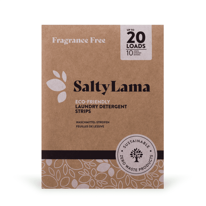 Eco Friendly Ultra-Concentrated Laundry Detergent Strips-Up to 20 Loads